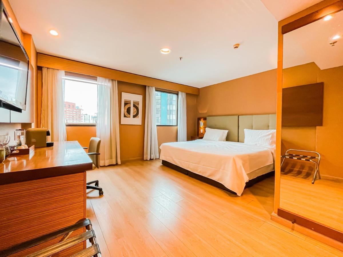 M N Flats - Flat Dentro Do Hotel Wi Avenida Ibirapuera 2927 São Paulo Ngoại thất bức ảnh
