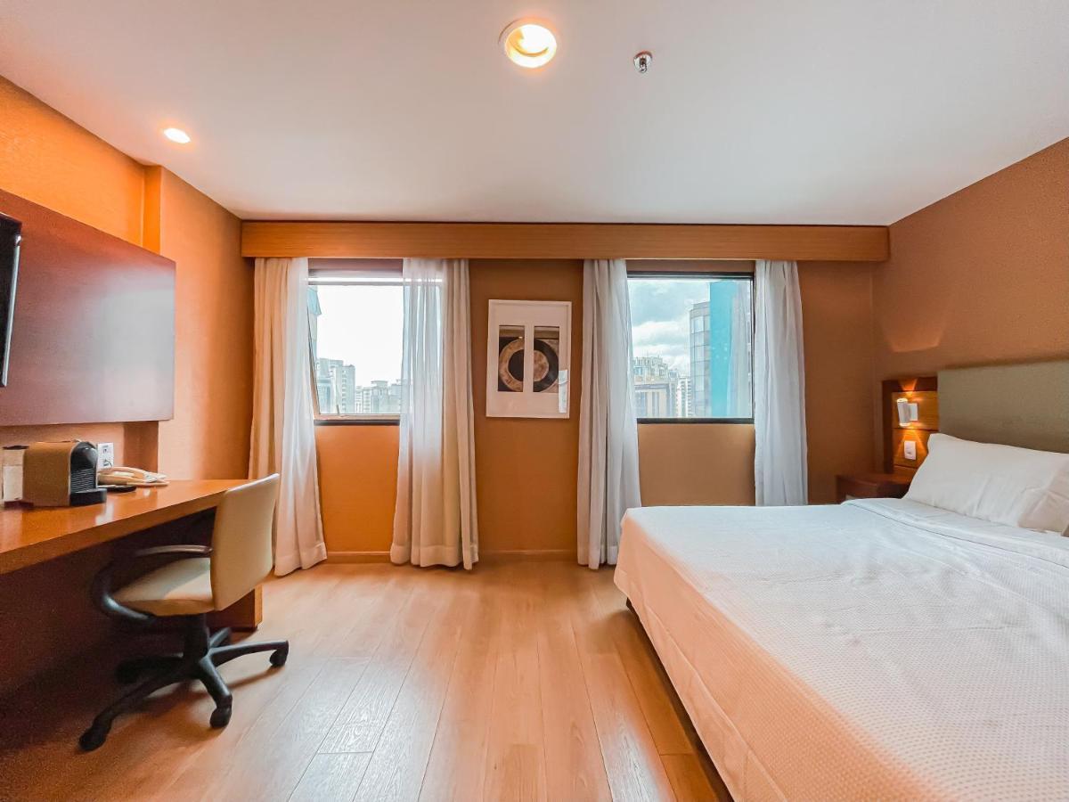 M N Flats - Flat Dentro Do Hotel Wi Avenida Ibirapuera 2927 São Paulo Ngoại thất bức ảnh